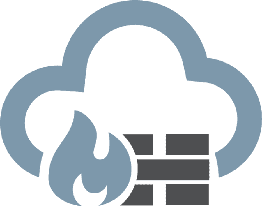 Cloud Firewall Icon
