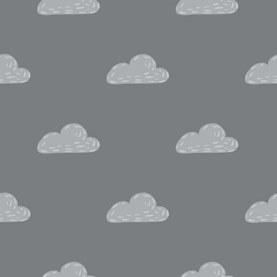Cloud_ Pattern_ Grey_ Background