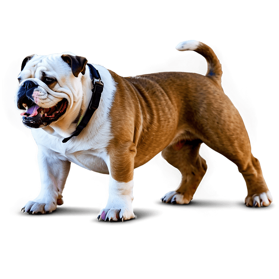 English Bulldog in Action PNG 06252024