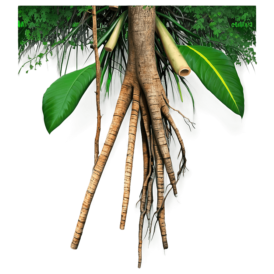 Jungle Roots PNG qbj