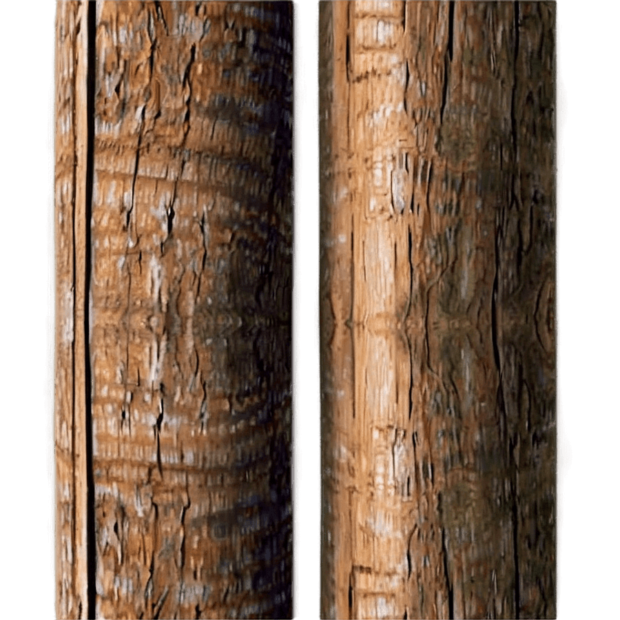 wooden post a