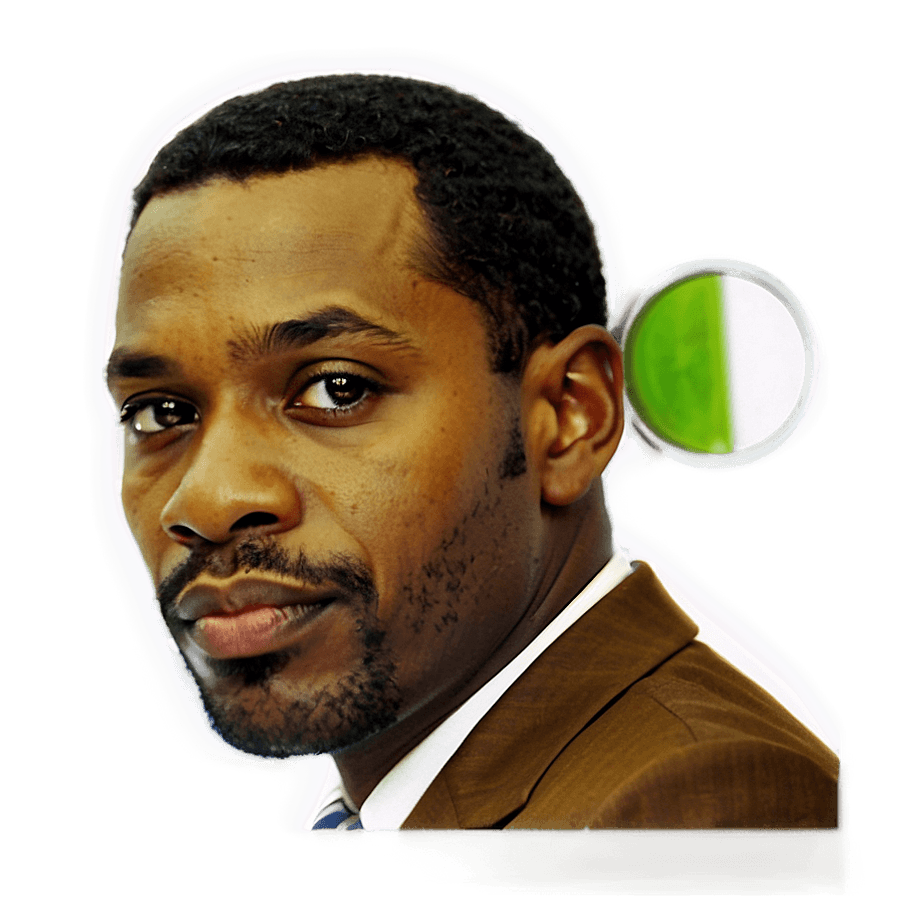 Confident Black Man PNG 54