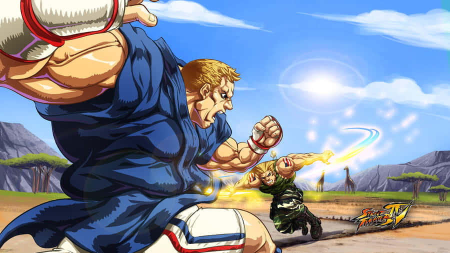 Street Fighter Guile Sonic Boom