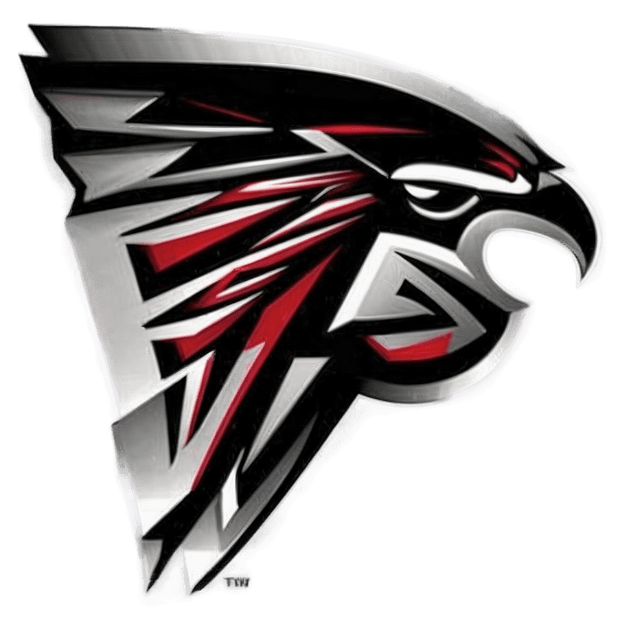 Falcons Logo Silhouette PNG 34