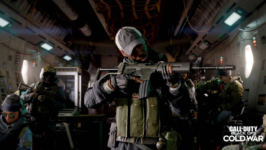 CODCold War Flygplan Stuga