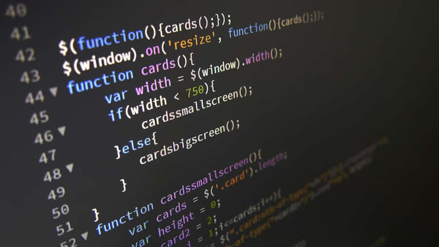 Code Java Script pour design réactif