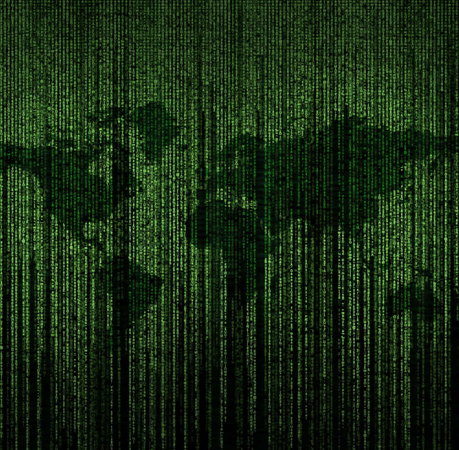 Codeauf Weltkarte Hintergrundbilder