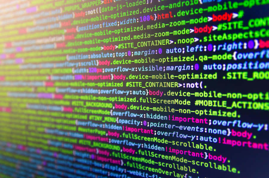 Coding background