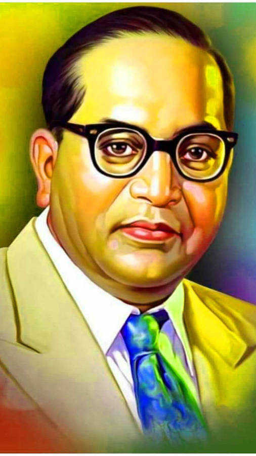 Download Colorful Ambedkar 4k Wallpaper | Wallpapers.com