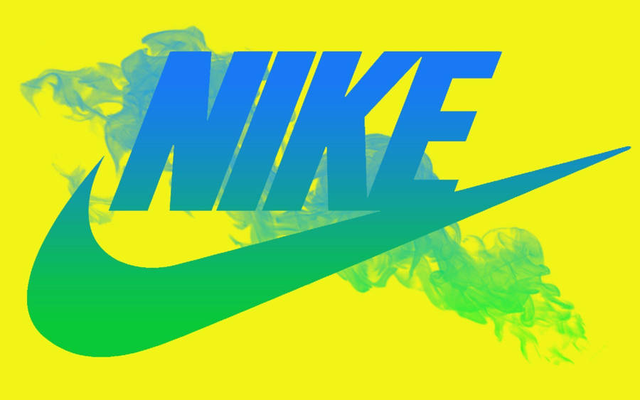 Download Cool Gradient Nike Emblem Wallpaper | Wallpapers.com