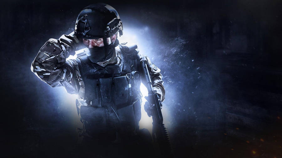 Download Counter Strike Global Offensive Soldier Wallpaper | Wallpapers.com