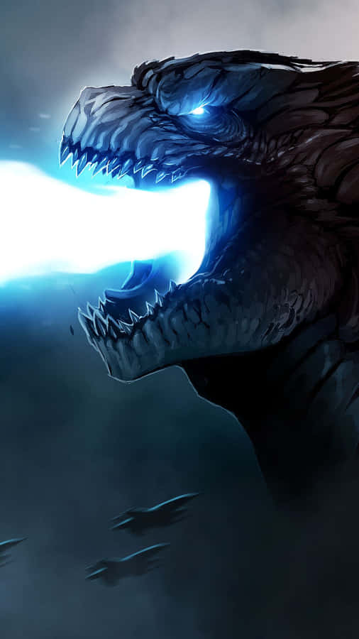 Papelde parede do Godzilla de 2014 em 1080 x 1920.