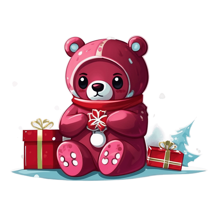 Gloomy Bear Holiday Season PNG 06112024
