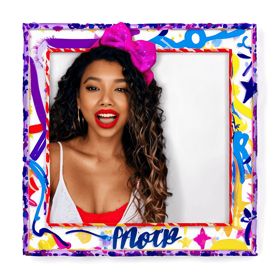 Lets Glow Crazy Photo Booth Frame PNG xls90