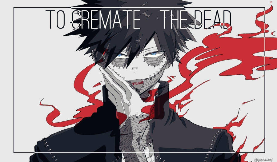 Download Cremate The Dead Dabi Wallpaper | Wallpapers.com