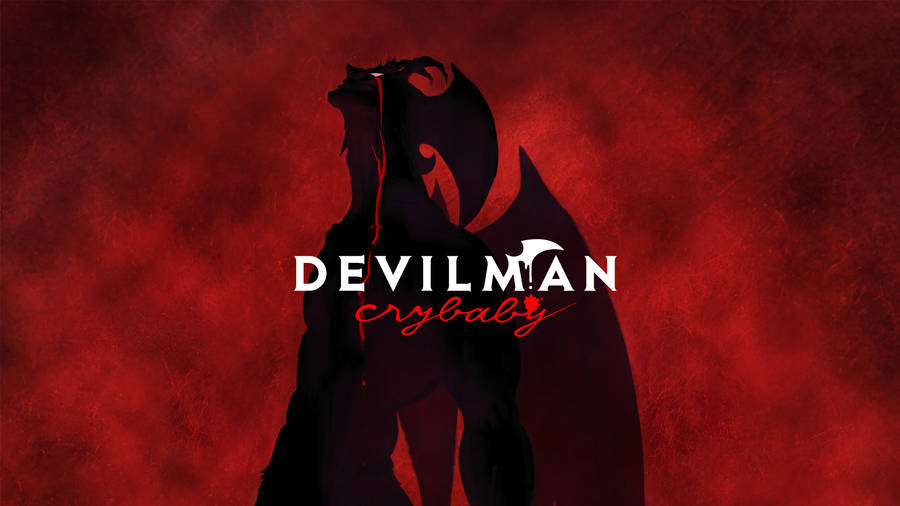 Download Crying Amon Silhouette Devilman Crybaby Wallpaper | Wallpapers.com