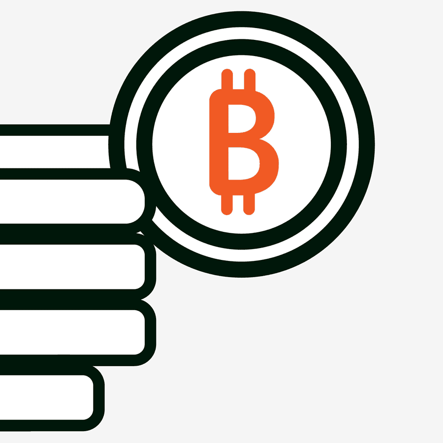 Cryptocurrency background