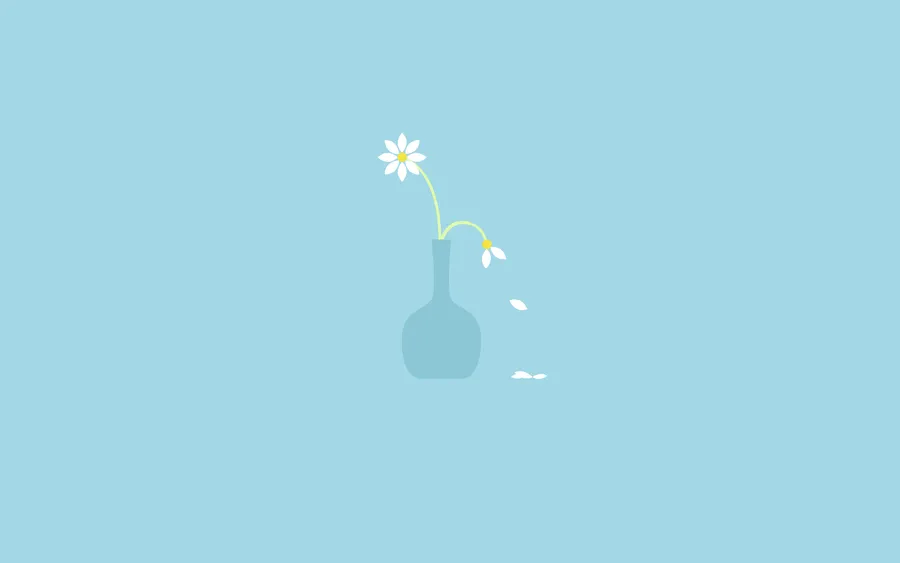 Minimalist Flower Computer
