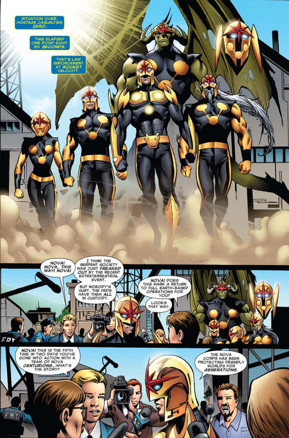 WerdenSie Mitglied des Nova Corps und kämpfen Sie für das Universum!