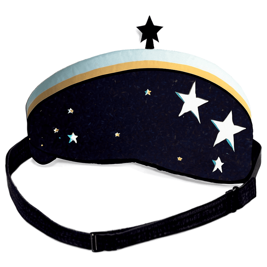 Eye Patch with Stars PNG vhv94