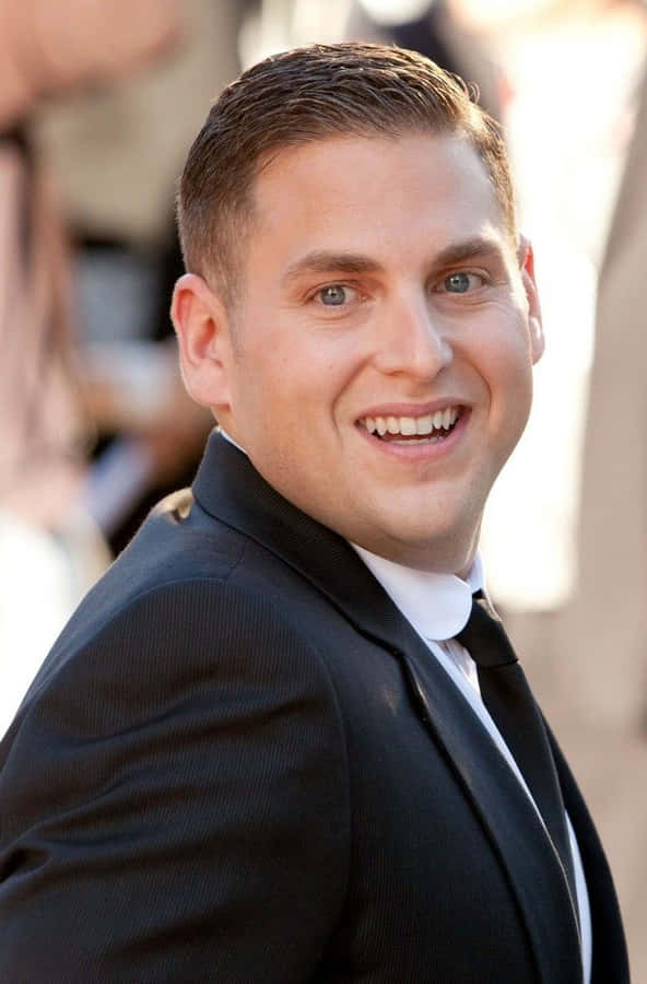 SkuespillerJonah Hill deltager i Vanity Fair Oscar Party 2020, arrangeret af Radhika Jones.