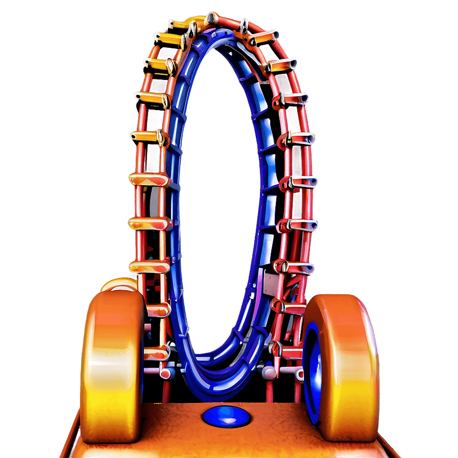 Haunted Theme Roller Coaster PNG ott35