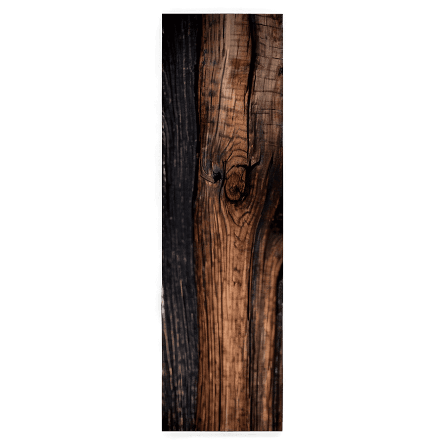 Burnt Wood Plank PNG qps76