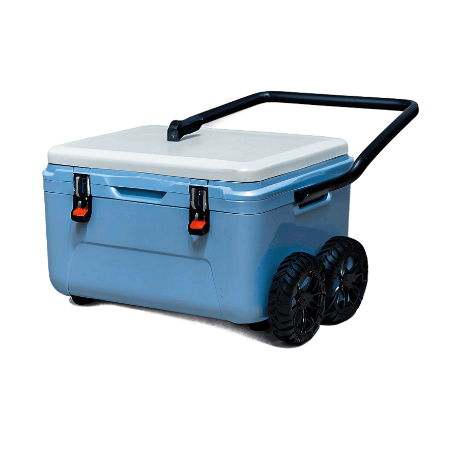 Ice Cooler with Wheels PNG kdk
