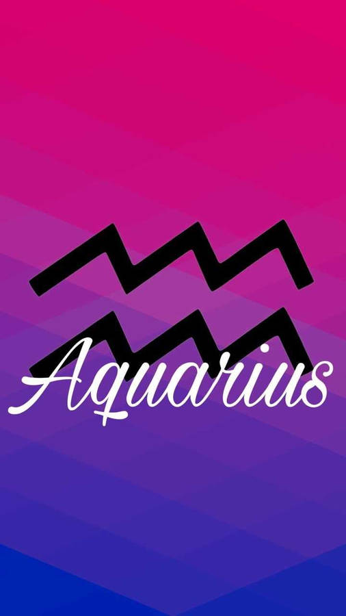 Download Cute Aquarius Purple Blue Wallpaper | Wallpapers.com