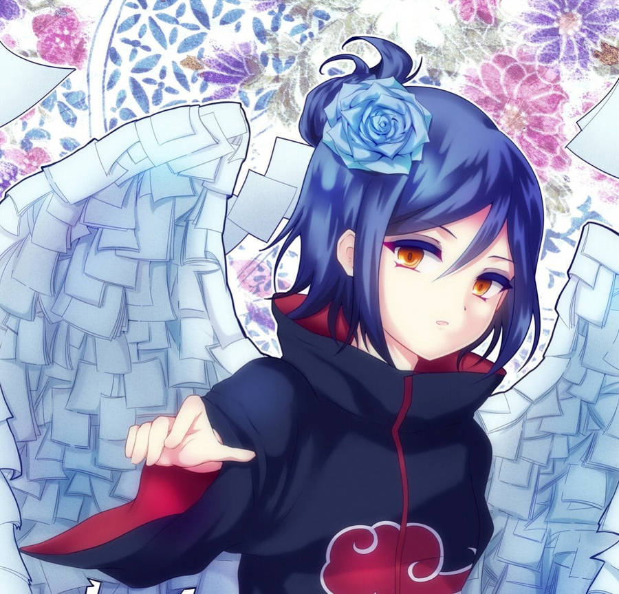 Download Cute Naruto Konan Wallpaper | Wallpapers.com