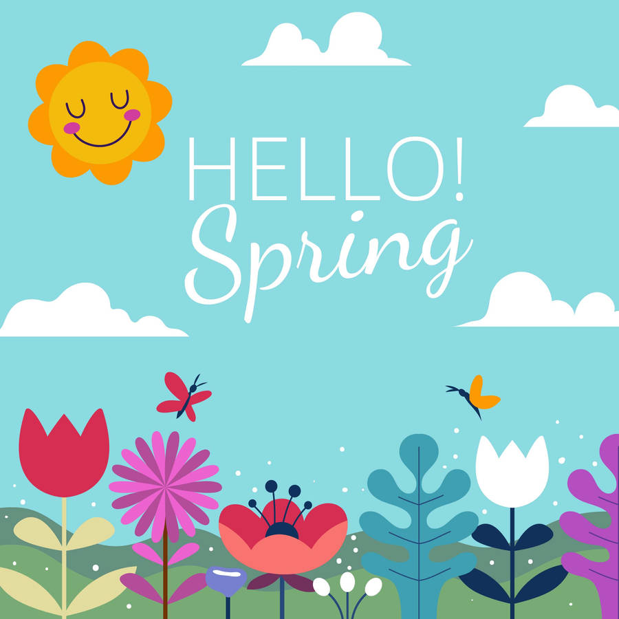 Download Cute Spring Art Wallpaper | Wallpapers.com