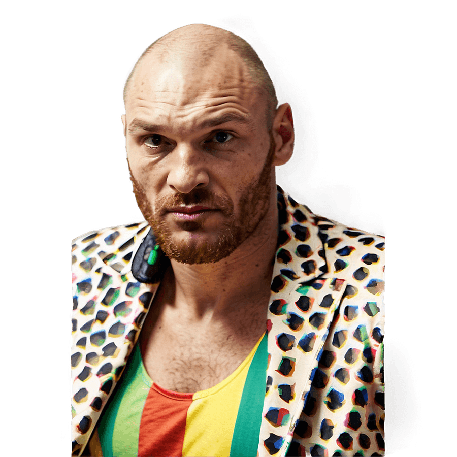 Tyson Fury Post-Victory Emotion PNG 78