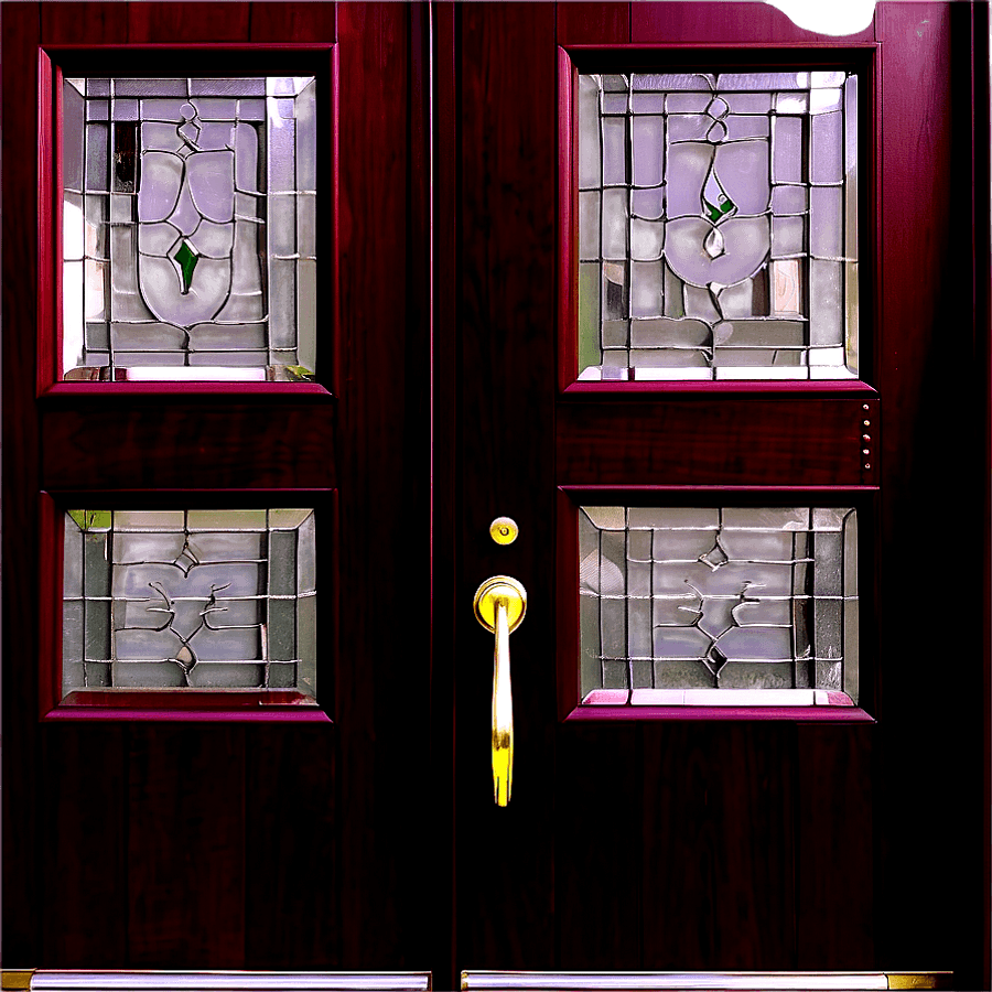 Vibrant Colored Entry Door PNG 06292024