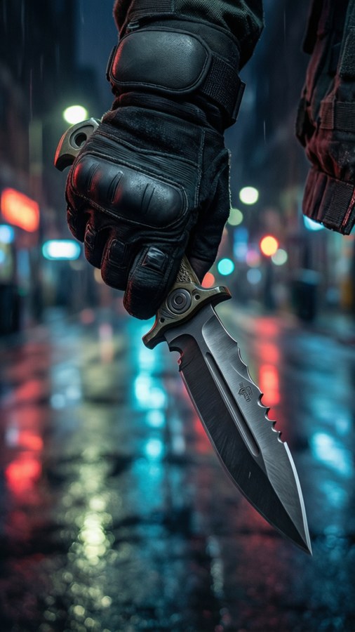Cyberpunk Blade Wallpaper
