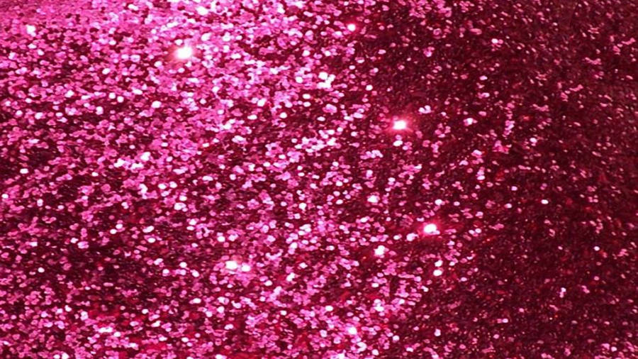 Planode Fundo Brilhante de Glitter Rosa Brilhante em Close-Up.