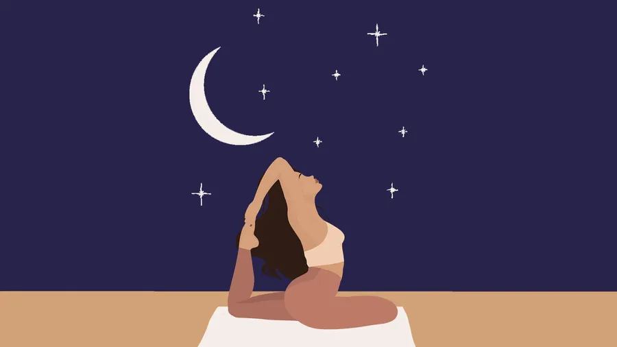 Yoga background