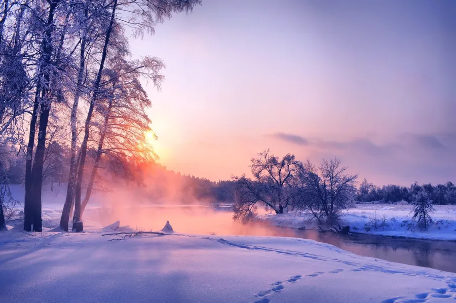 Beautiful Winter Background