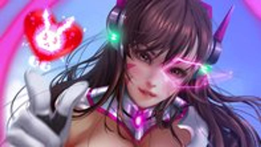 Download D.Va 4K 8K HD Overwatch Wallpaper Wallpaper | Wallpapers.com