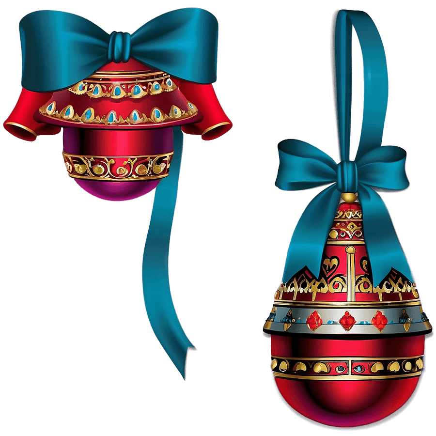 Bell Ornaments PNG xvx