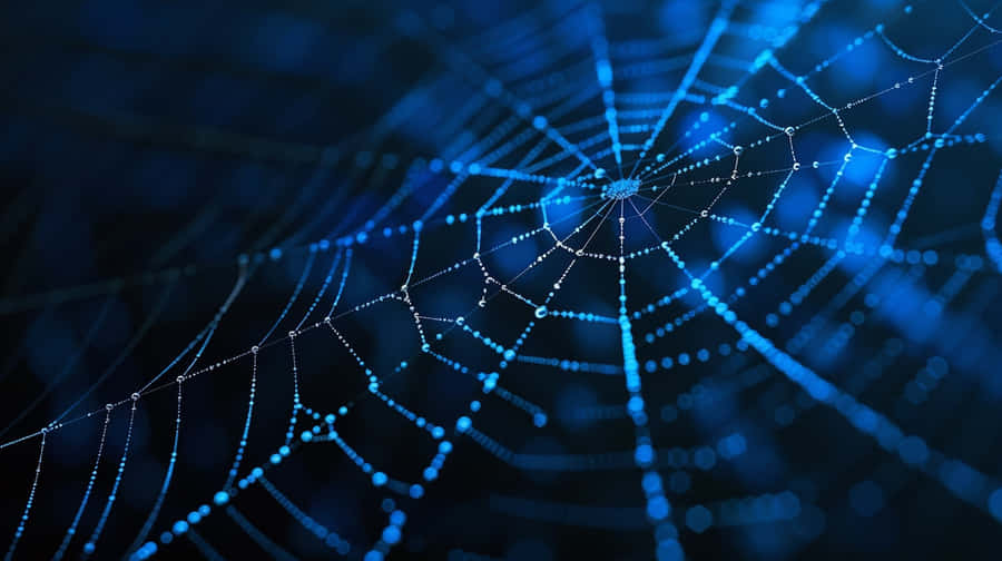 Rede de Teia de Aranha Brilhante
