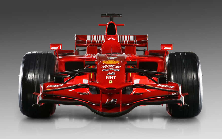 Sjovbag rattet af en Ferrari.