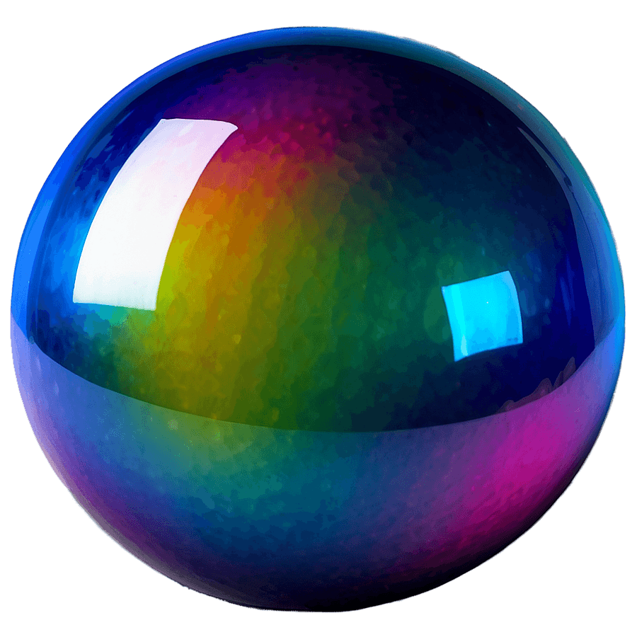 Colorful Sphere PNG 05252024