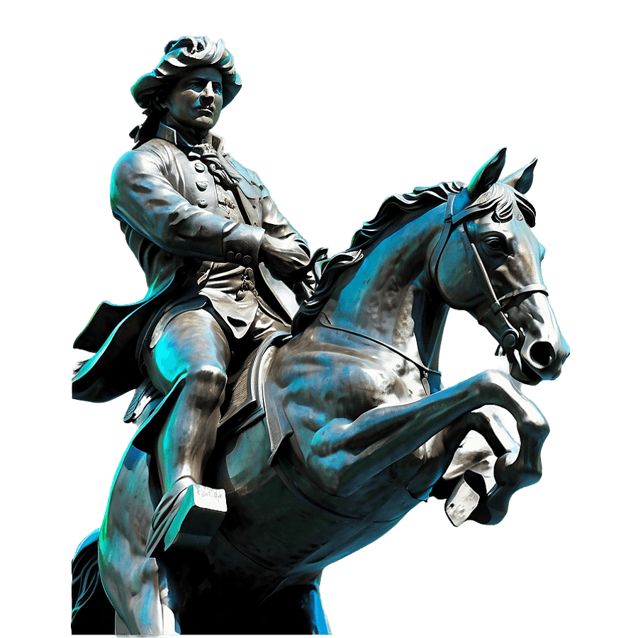 Boston Paul Revere Statue PNG 06232024