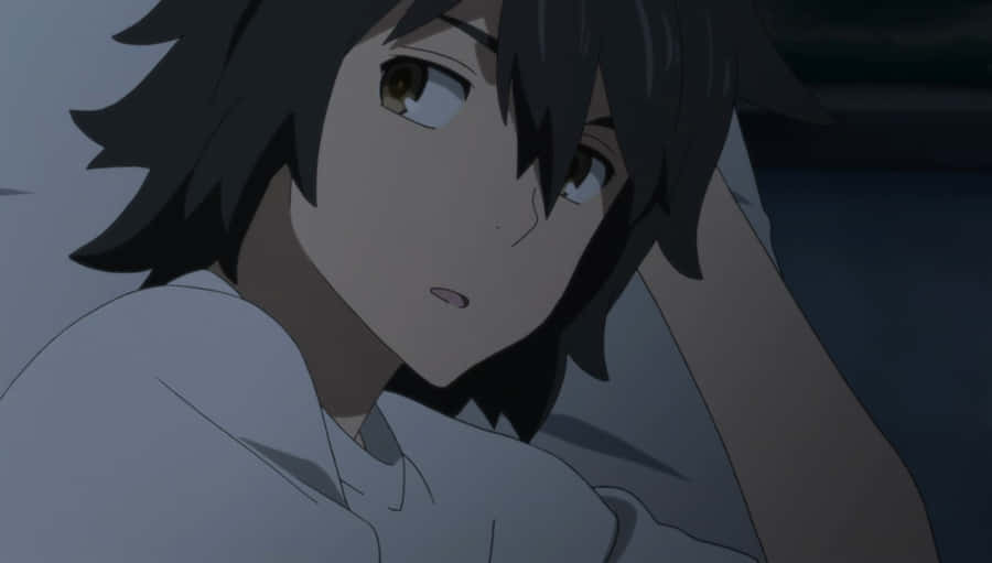 Anohana Jinta Yadomi Nachdenklicher Moment