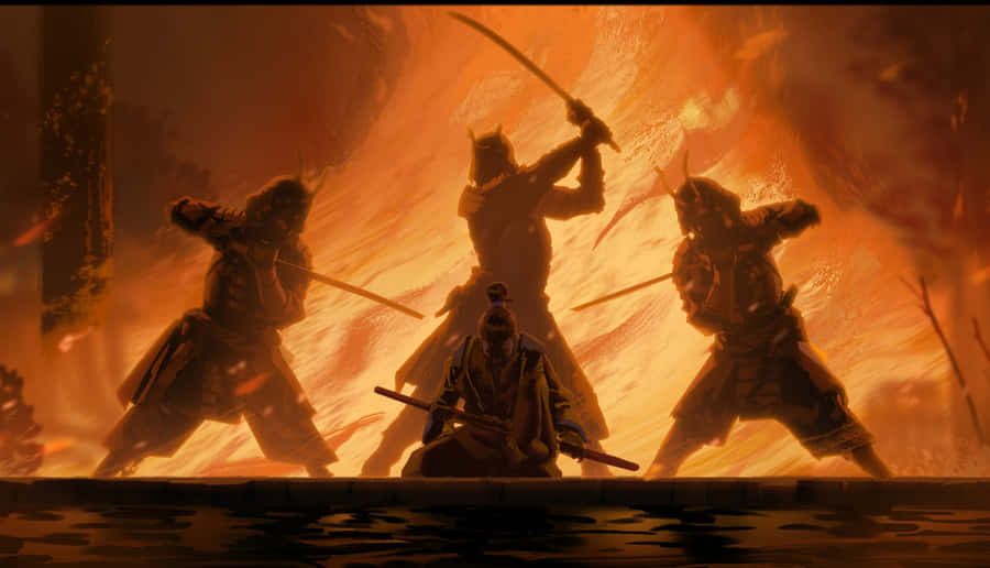 Duel Épique de Samouraïs