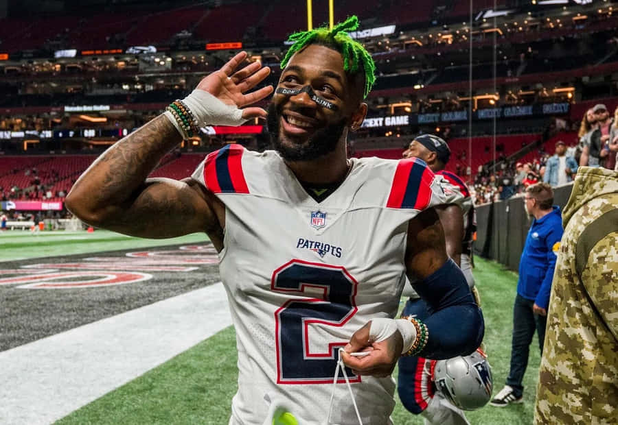 Jalen Mills Patriots Feier