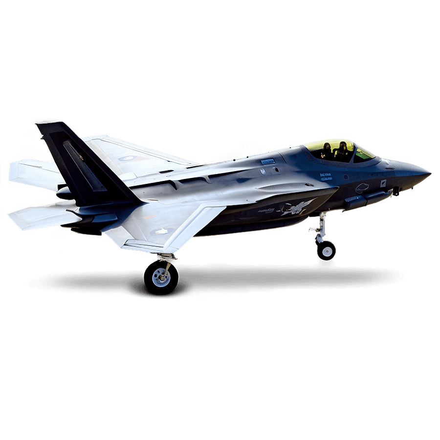 F35 Airplane Profile PNG pbq