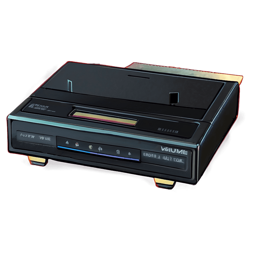 VHS Tape and Player PNG 05262024