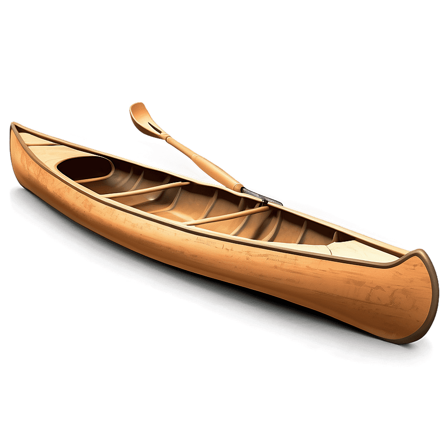 Hand Drawn Canoe Clipart PNG 97