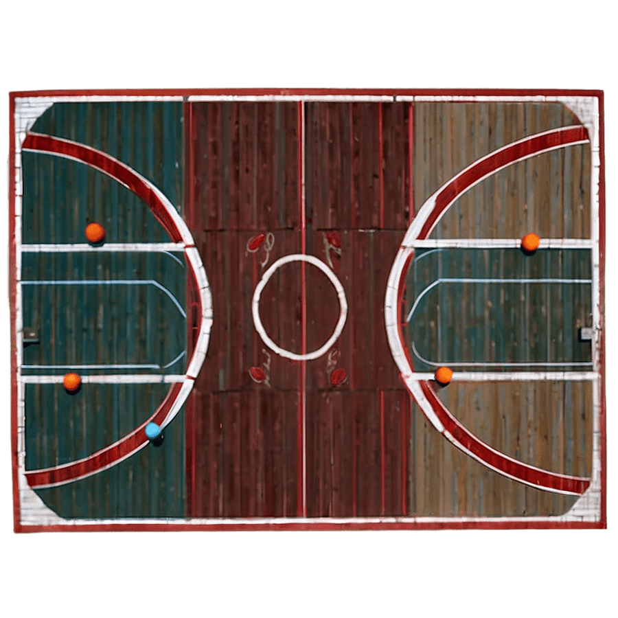 Classic Basketball Court PNG ofk6